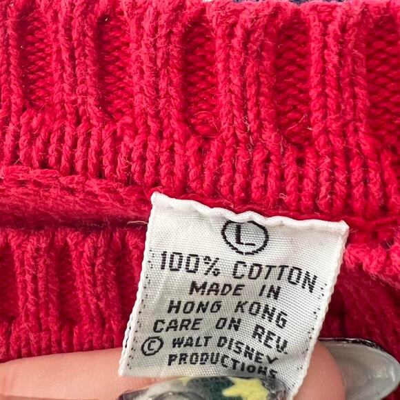 Knit Mickey Mouse Embroidered Sweater - Picture 5 of 5